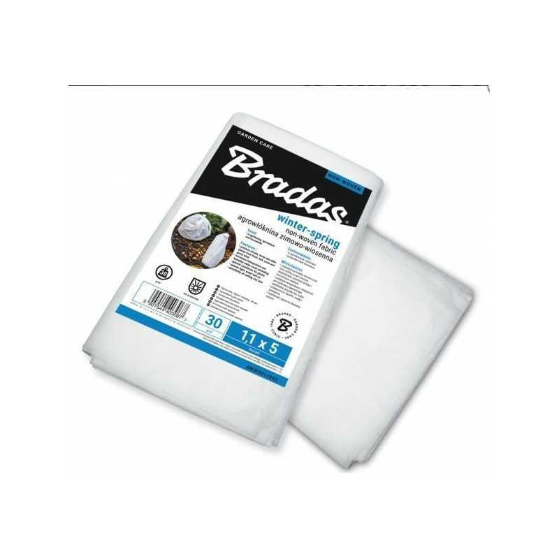 Bradas žieminė agrotekstilė balta 30g 1,6x5m aww3016005