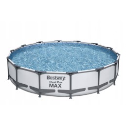 Steel Pro max rāmja baseins 427x84 14ft bestway 3in1 sūkņa filtrs ii