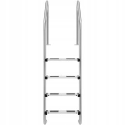 Nerūdijančio plieno baseino kopėčios, 4 pakopos, 1820 mm