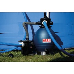 Antgalis smėlio filtras baseinui, siurblys 10000l h, Vokietija