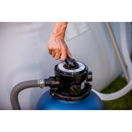 Antgalis smėlio filtras baseinui, siurblys 10000l h, Vokietija