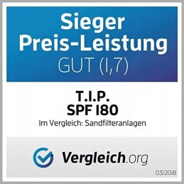 Antgalis smėlio filtras baseinui, siurblys 10000l h, Vokietija