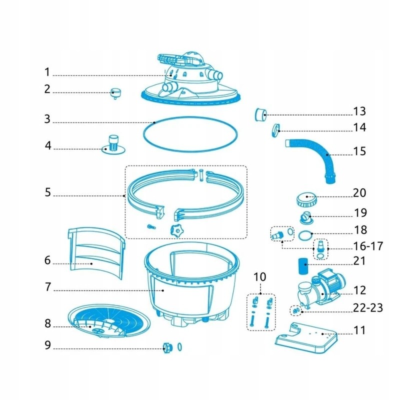 Prostar 4 bs pfs 4m3 39 filtro siurblys