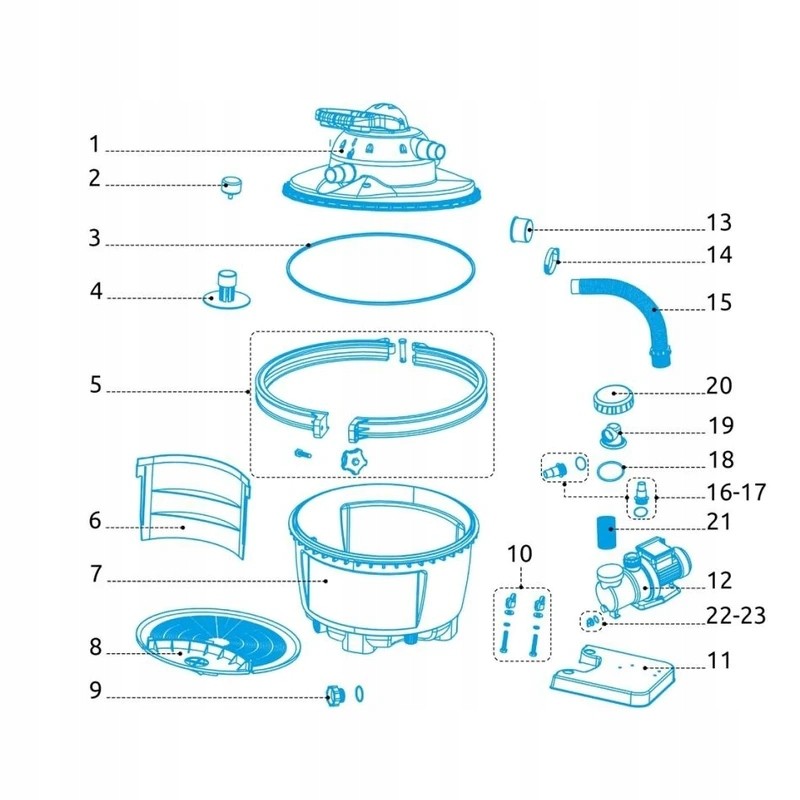 Prostar 4 bs pfs 4m3 39 filtro siurblys
