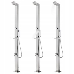 Sodo dušas 220cm, nerūdijantis plienas