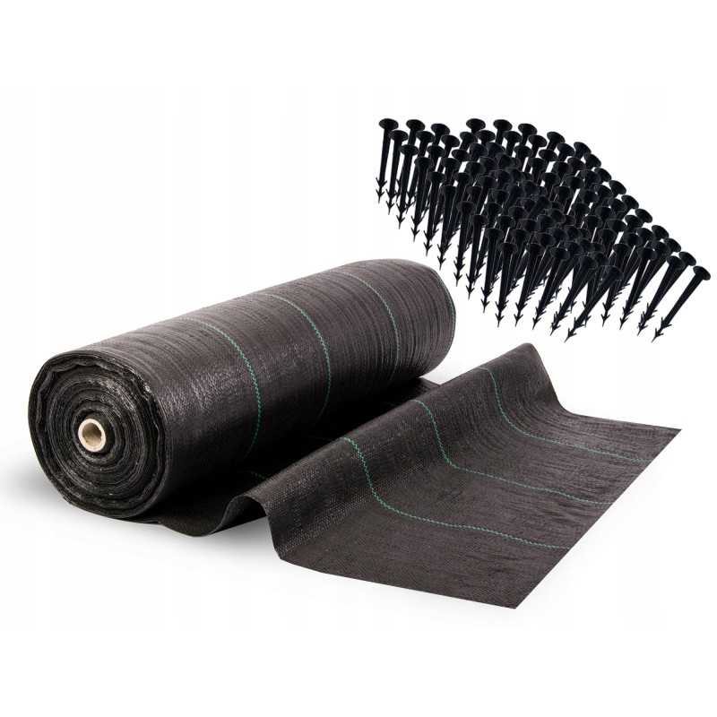 Sodo agrotekstilės plonos 1,6 m x 100 m
