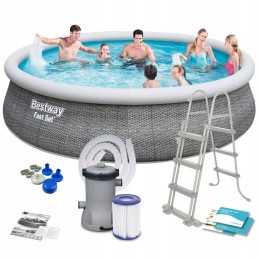 Išplečiamas sodo baseinas 457 x 107 cm 11in1 bestway 57372