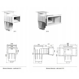 Hayward Skimmer Abs 2 GW Premium Small 7021249