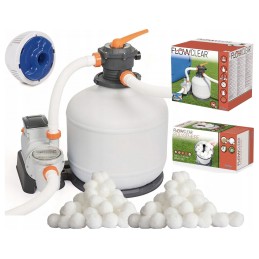 Liivapump Bestway 58486 pallid voolikud pistikud chemconnect 11355 lh