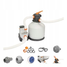 Liivapump Bestway 58486 pallid voolikud pistikud chemconnect 11355 lh