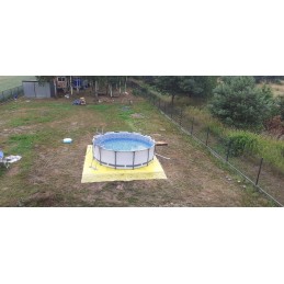 Plieninis sodo baseinas 366 x 100 cm komplektas 10in1 bestway 56418