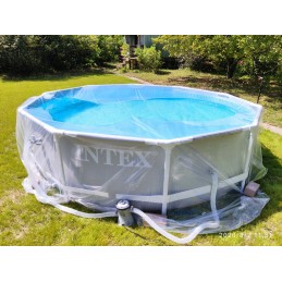 Intex prismakarkassbassein filtripumbaga 305x76cm