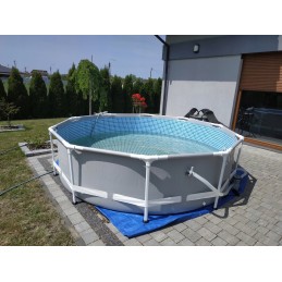 Intex prismakarkassbassein filtripumbaga 305x76cm