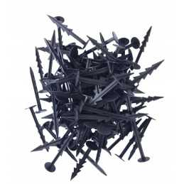 Inkariniai kaiščiai agrotekstilės tinklams - 100 vnt (pakuotė)