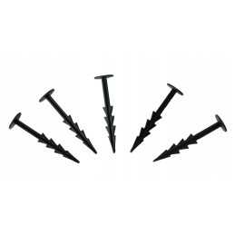 Inkariniai kaiščiai agrotekstilės tinklams - 100 vnt (pakuotė)