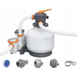 Smėlio filtro siurblys baseinui 58486 11 355 l bestway