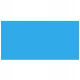 Stačiakampio formos baseino danga 1200x600cm PE, mėlyna