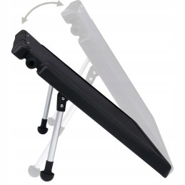 Saulės baseino šildytuvas, juodas, 75x75x50 cm, aliuminis