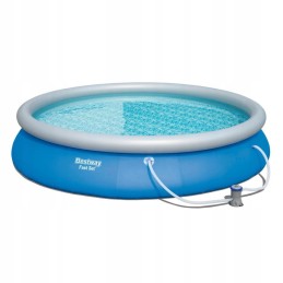 Bestway laisvai pastatomas baseinas 457 x 84 cm su filtru