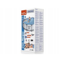Tērauda dārza baseins 427 x 107 cm bestway 56950
