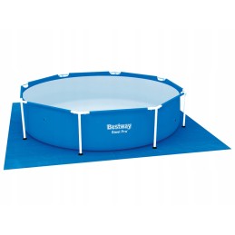 Plieninis profesionalus baseino 366x76 apvalus bestway 3in1 filtro siurblys