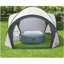 Pavėsinės paviljono palapinės stogelis MSPA 390x390x255 bestway 60305