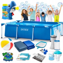 Karkasinis sodo baseinas 300 x 200 x 75 cm 15 in 1 intex 28272 pjovimo mašina