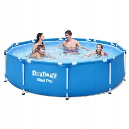 Plieninis sodo baseinas 305 x 76 cm, 15 viename komplektas