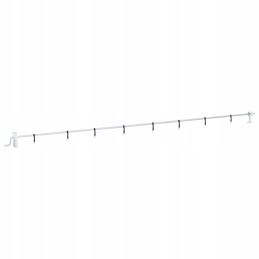 Vidaxl baseino dangtelio įtraukiklis su plastikiniu pagrindu