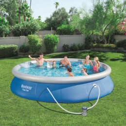 Bestway greitai sumontuotas baseinas su priedų rinkiniu 457 x 84 cm 57313