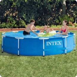 Terasest aiabassein 305 x 76 cm komplekt 4in1 intex 28202