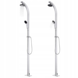 Sodo dušas 215 cm aliuminio