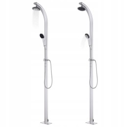 Sodo dušas 215 cm aliuminio