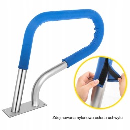 Nerūdijančio plieno baseino turėklai 81 2 cm