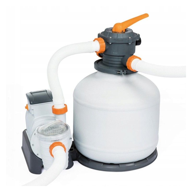 Bestway efektyvus smėlio siurblys baseinui, žarnų jungtys 11355 lh 58486