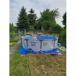 Baseinas ant rėmo su bestway filtru 3 05 x 0 76 m