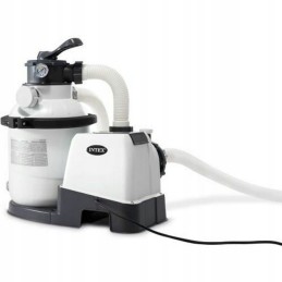 Intex 6 m3 h baseino filtre yra 36 m3 smėlio