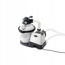 Intex 6 m3 h baseino filtre yra 36 m3 smėlio