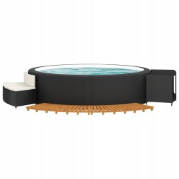 Lavos SPA su hidromasažu, juoda