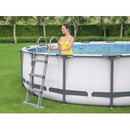 Bestway sodo baseinas ant rėmo 366 100 cm 12 pėdų siurblio filtro kopėčios