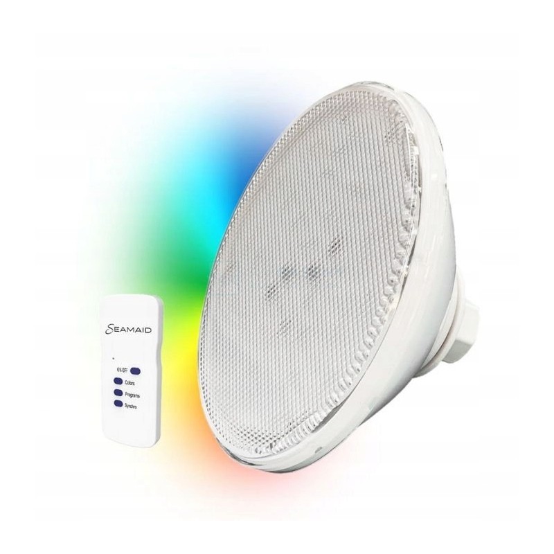Spuldze par 56 led rgb 16w tālvadības pults seamaid 502839