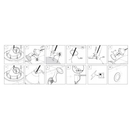 Pirn par 56 led rgb 16w puldiga seamaid 502839