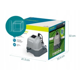 Chloro generatorius sodo baseinams 12 gh bestway 58775 naujas modelis 2024 m.