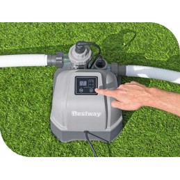 Chloro generatorius sodo baseinams 12 gh bestway 58775 naujas modelis 2024 m.