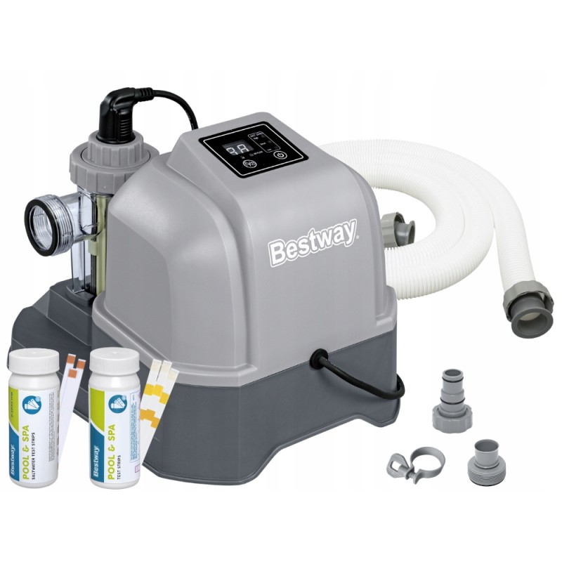Chloro generatorius baseinui 12 gh bestway 58775 naujas modelis 2024 m.