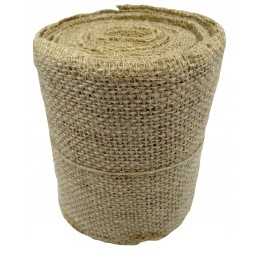 Džiuto audinys 10cm x 5m 245g/m² ekologiškas ritinys 13459