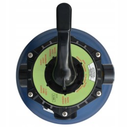 Smėlio baseino filtras su 6 krypčių mėlynu vožtuvu